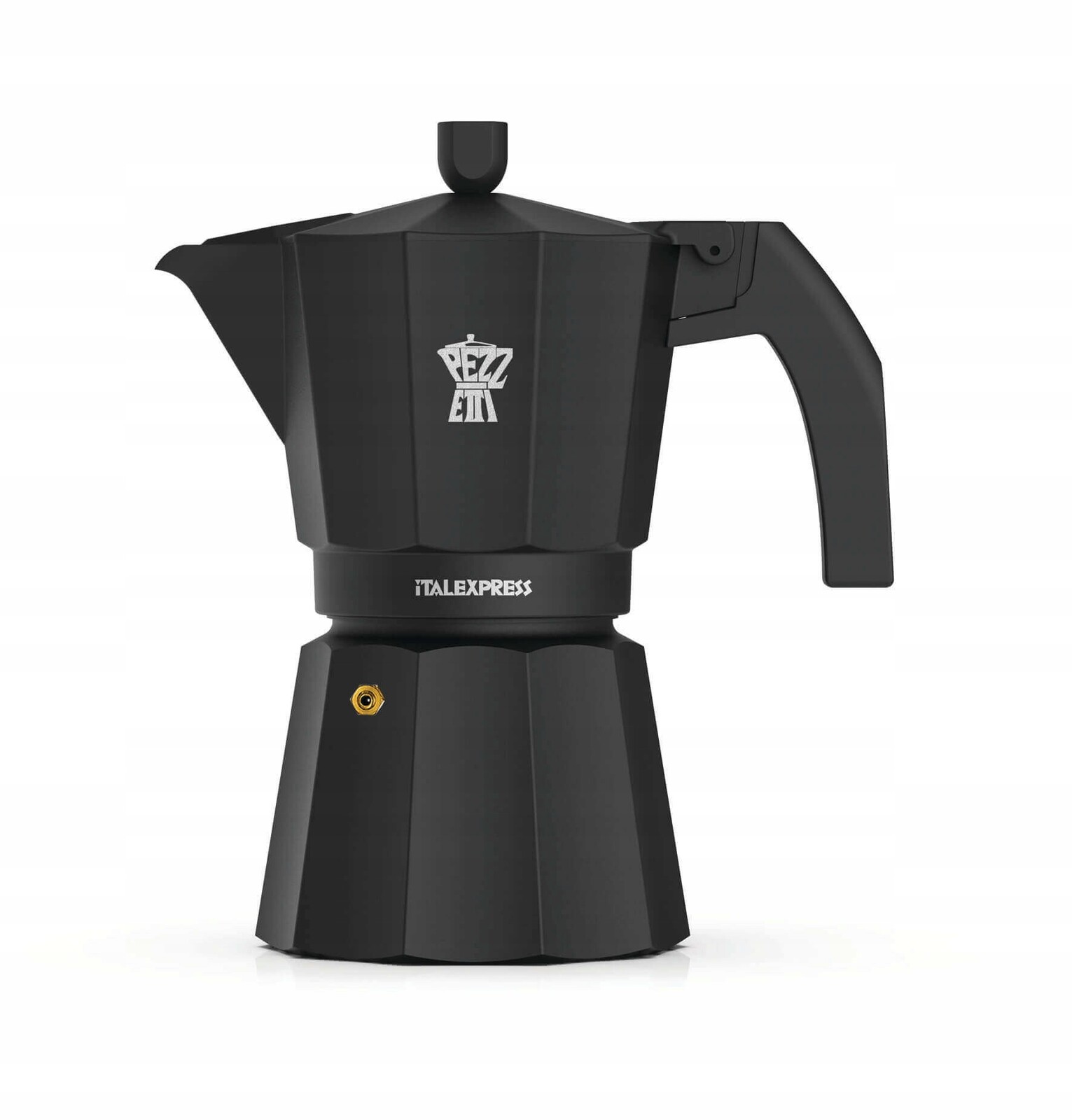 Pezzetti Italexpress Smaltovaný kávovar (6 šálků) černý