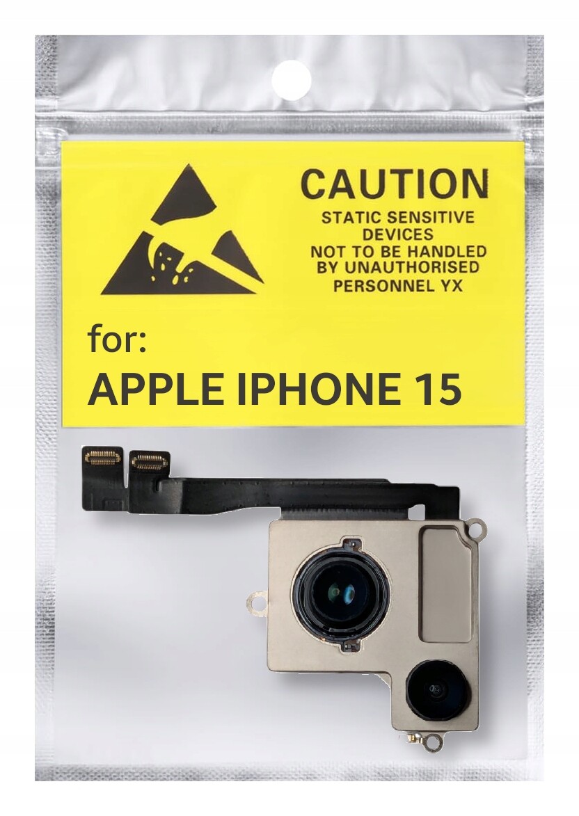 Zadní fotoaparát pro Apple iPhone 15 Zadní kamera Originál Zila A3090 A2846 A3089