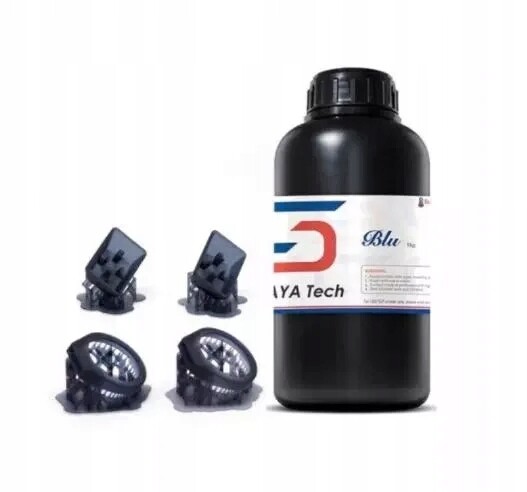 Pryskyřice pro 3D tiskárnu Siraya Blu Obsidian Černá 1 kg