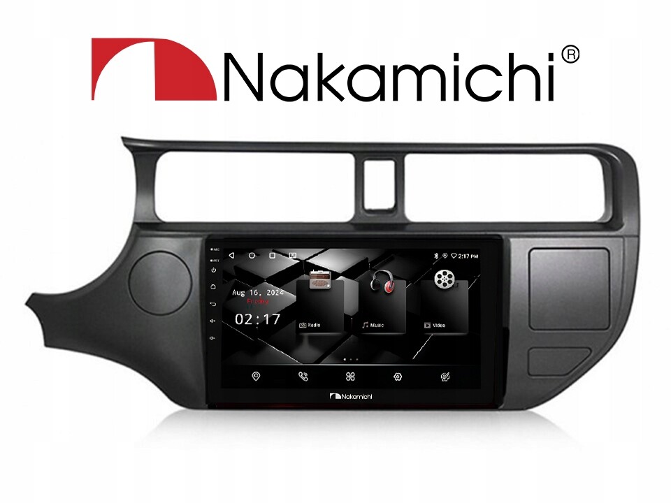 Nakamichi NAM5260 Kia K3 Rio 2011-2015 2/32 Android, CarPlay, Bluetooth