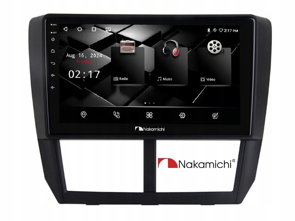 Nakamichi NAM5260 Subaru Forester 2008-2012 Android, CarPlay, Bluetooth