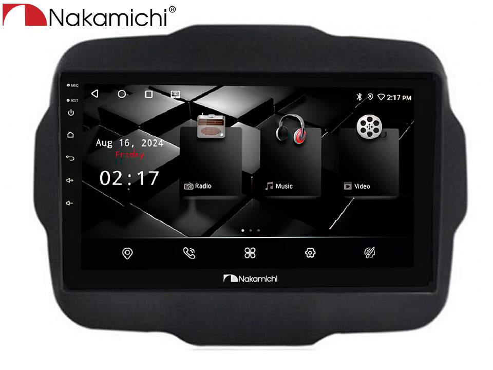 Nakamichi NAM5260 Jeep Renegade 2015+ 2/32 Android, CarPlay, Bluetooth