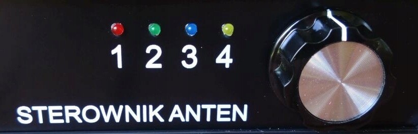 Anténní přepínač – řídicí modul pro 4 antény – sada prvků