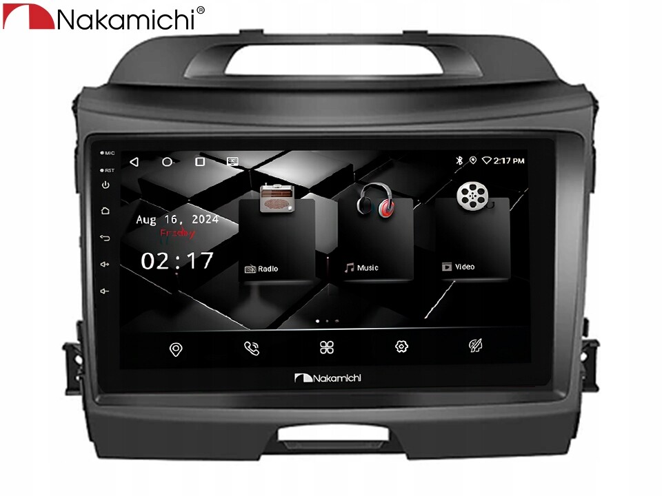 Nakamichi NAM5260 Kia Sportage 2010-2016 2/32 Android, CarPlay, Bluetooth