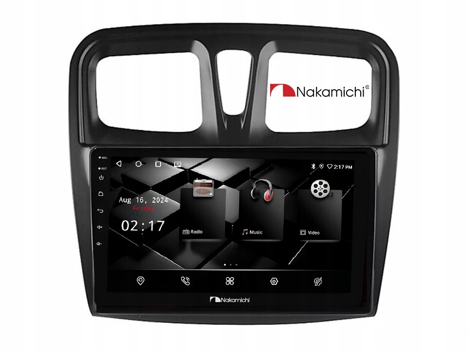 Nakamichi NAM5260 Sandero Logan 2015-2018 2/32 Android, CarPlay, Bluetooth