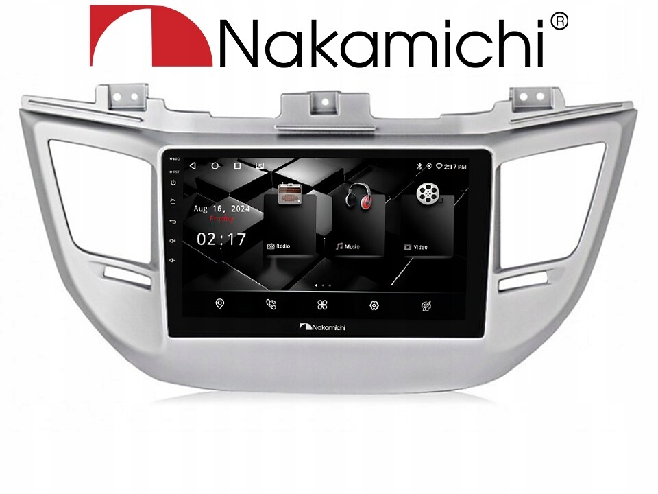 Nakamichi NAM5260 Hyundai Tucson IX35 2/32 Android, CarPlay, Bluetooth