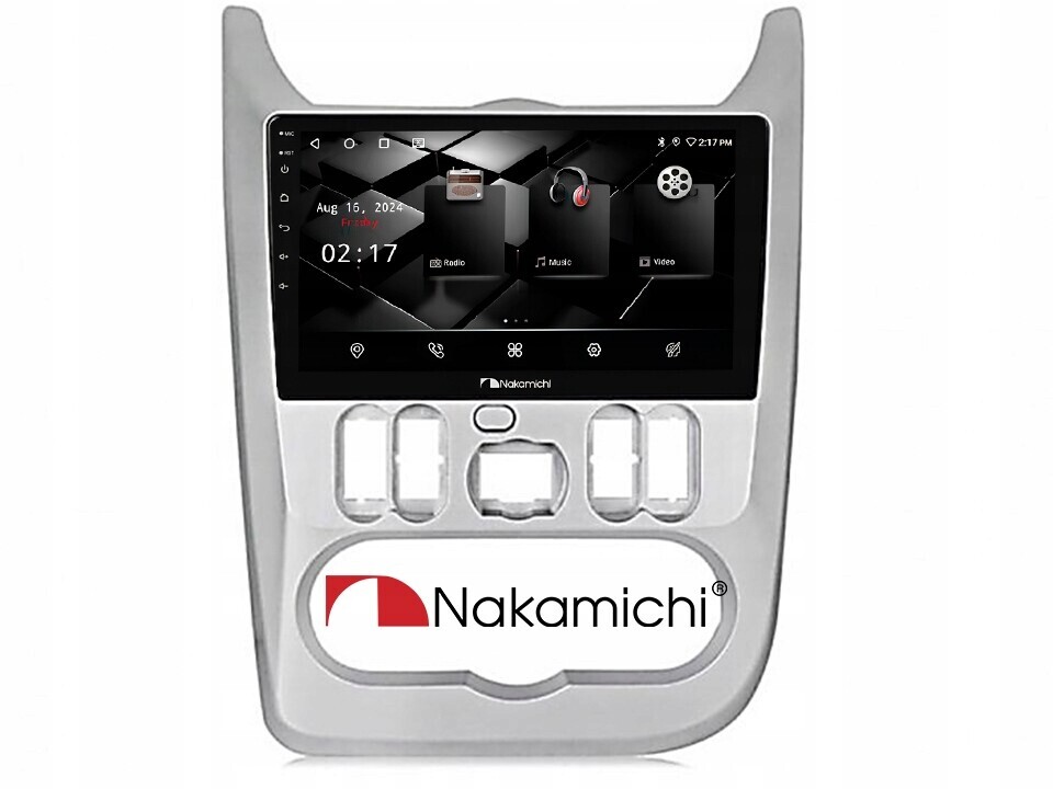 Nakamichi NAM5260 Logan Duster Sandero 2/32 Android, CarPlay, Bluetooth