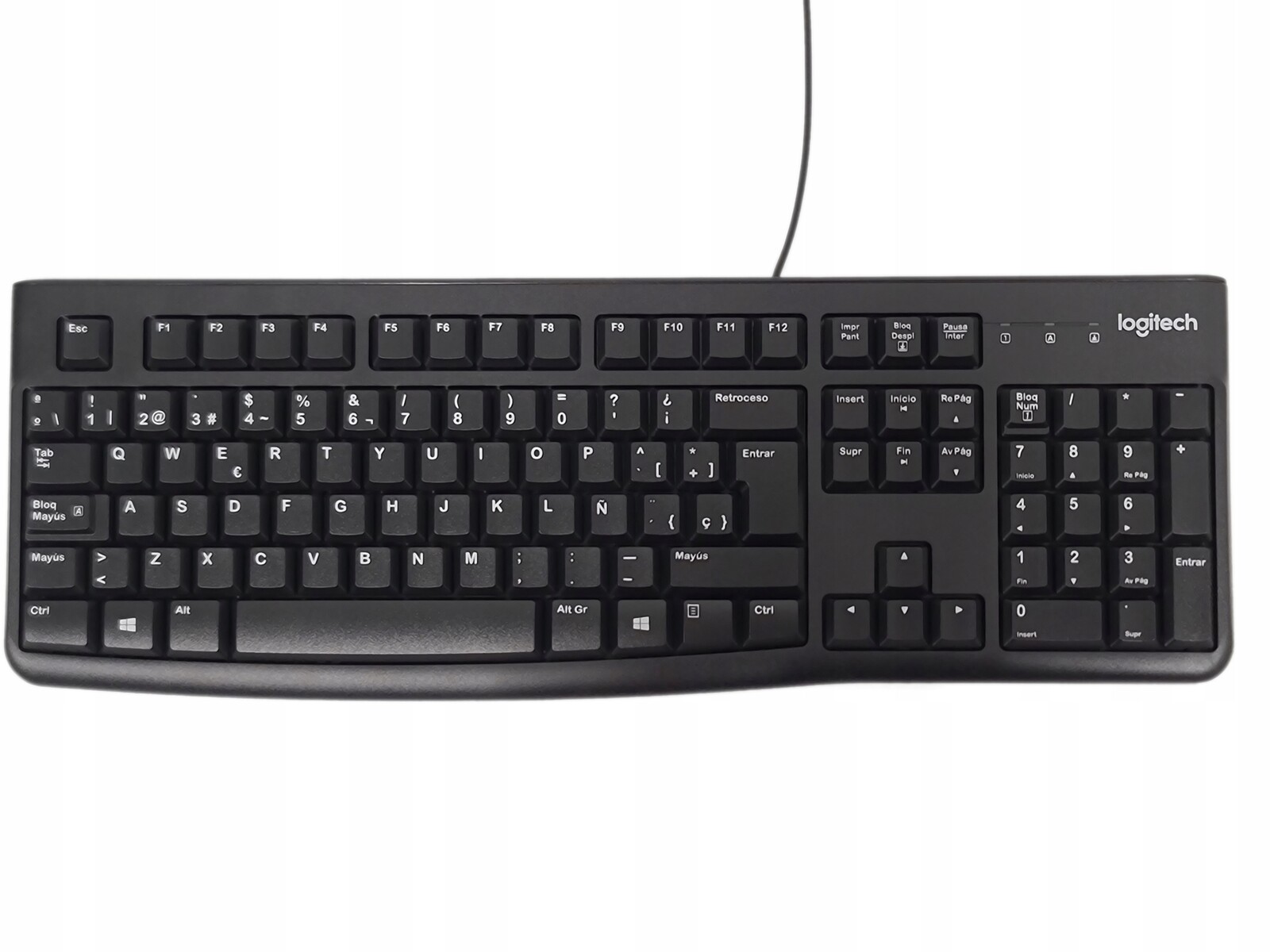 Usb počítačová klávesnice Logitech K120 Qwerty