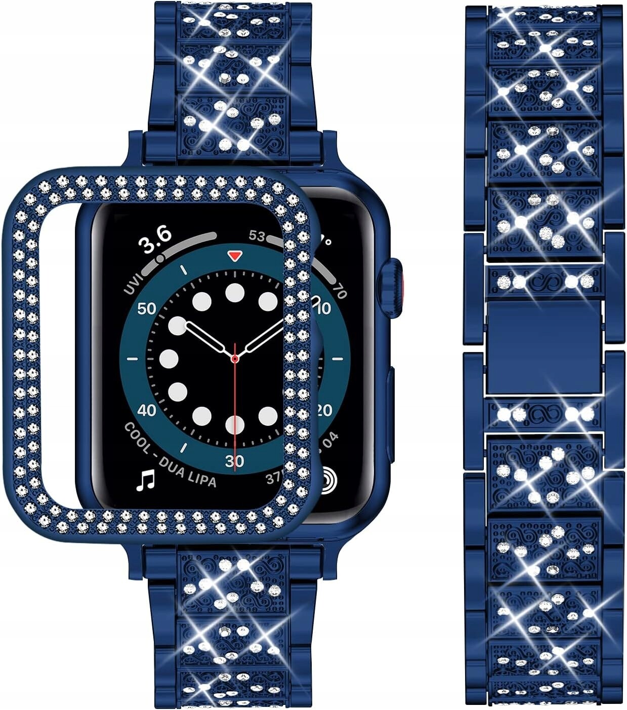 Náramek Wutwuk pro Apple Se 2/SE/6/5/4 40 mm, barva Modrá