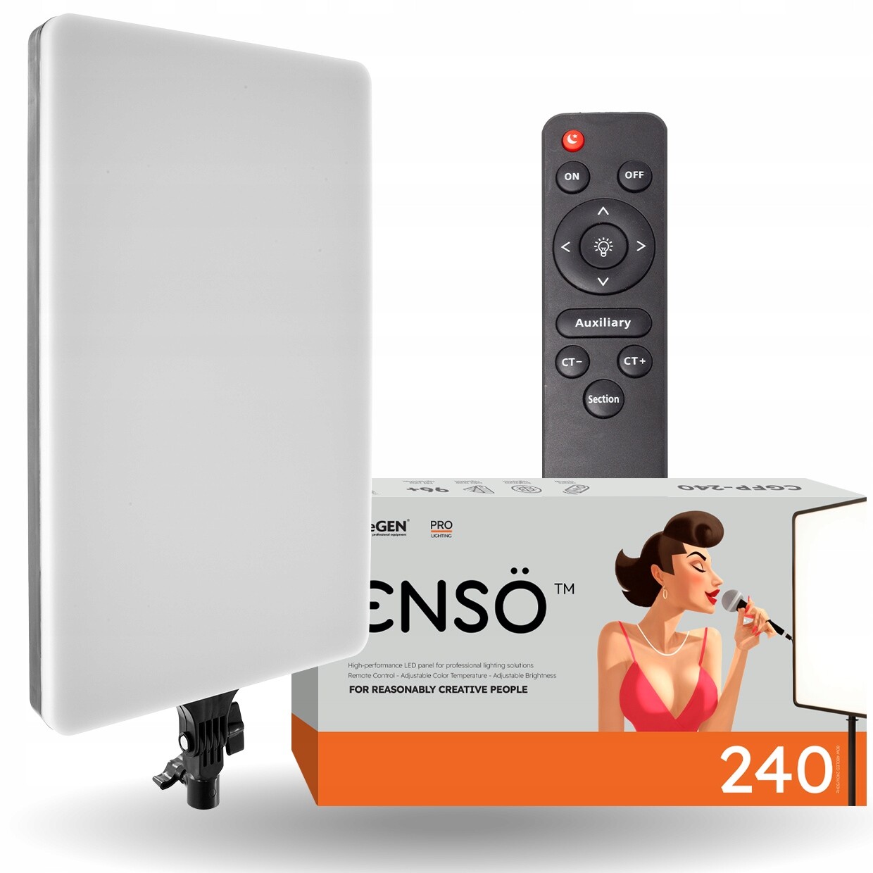 CineGEN Enso 240 Dvoubarevný Led Panel