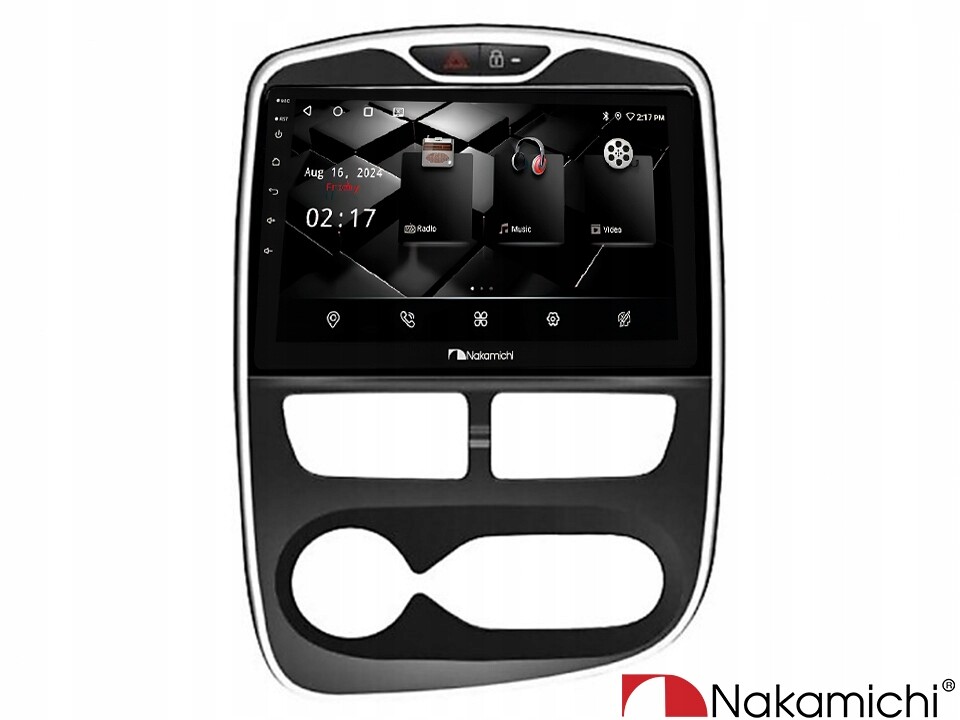 Nakamichi NAM5260 Renault Clio 2012-2015 2/32 Android, CarPlay, Bluetooth