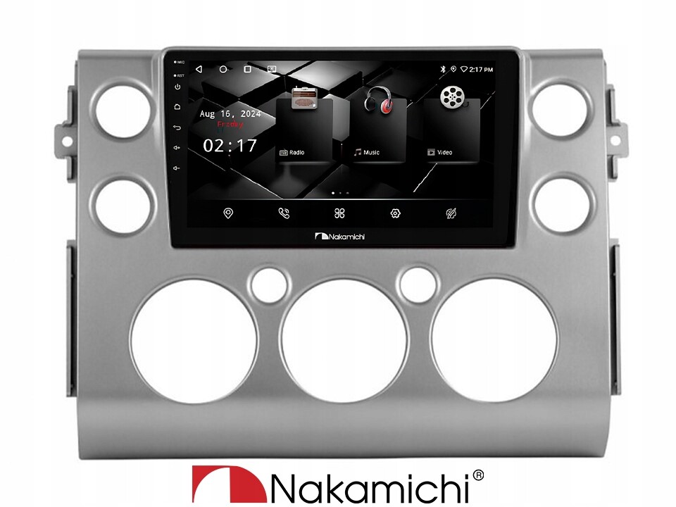 Nakamichi NAM5260 Toyota Fj Cruiser 07-20 2/32 Android CarPlay Bluetooth
