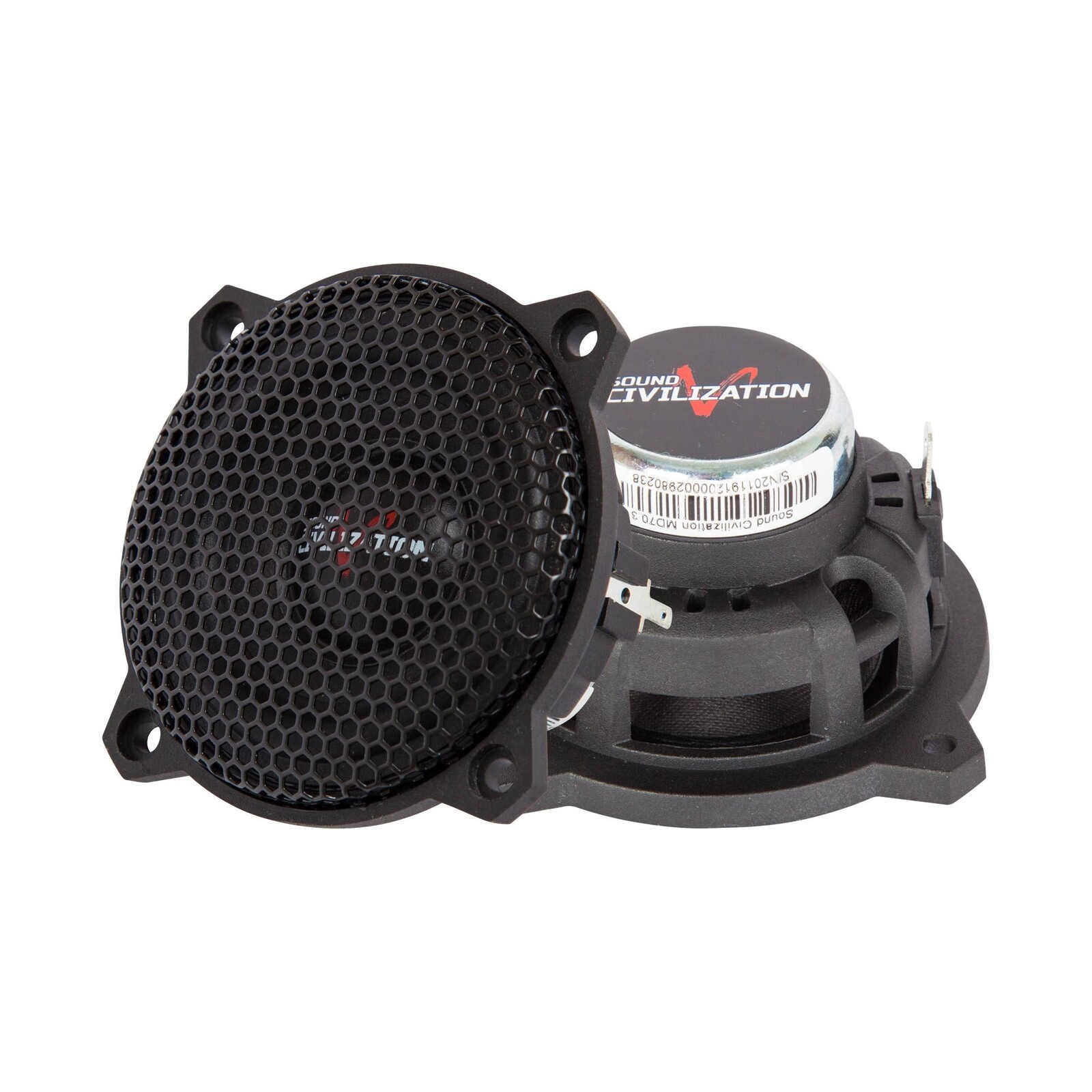 Jednopásmové reproduktory do auta Kicx Sound Civilization SCMD70.3