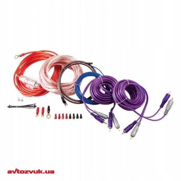 PK-408 Sada kabelů pro 4-kanálový zesilovač