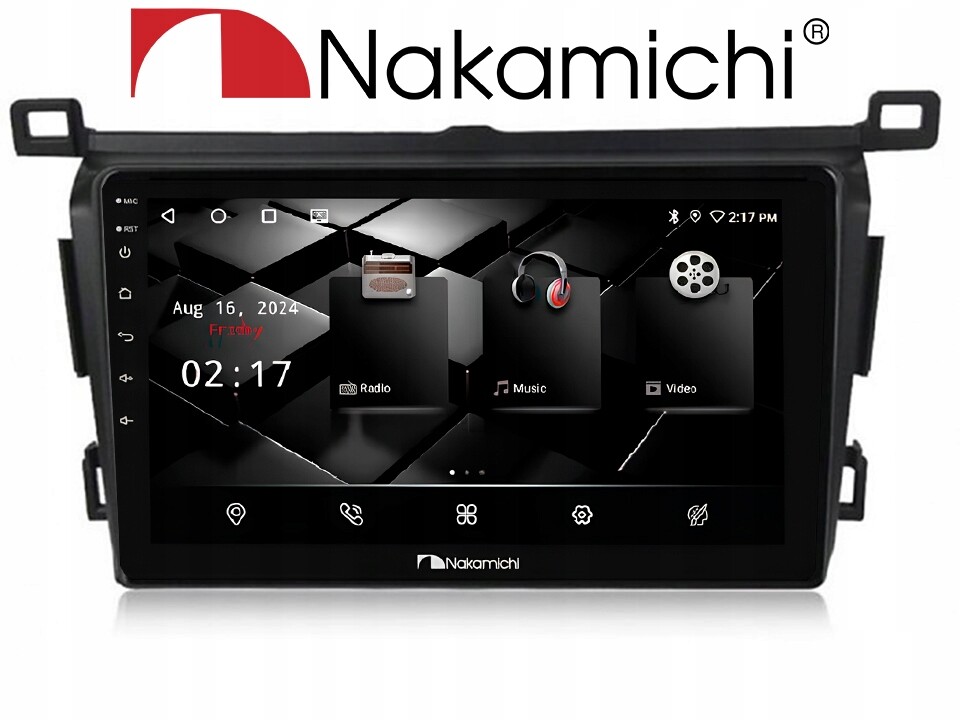 Nakamichi NAM5260 Toyota RAV4 2012-2018 2/32 Android CarPlay Bluetooth