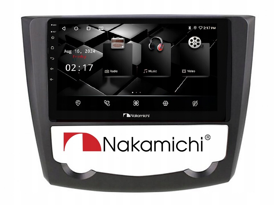 Nakamichi NAM5260 Renault Kadjar 2015-17 2/32 Android, CarPlay, Bluetooth