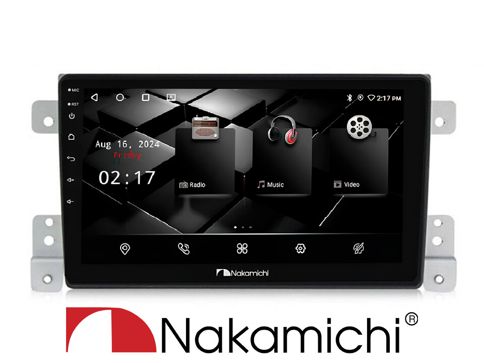Nakamichi NAM5260 Grand Vitara 2005-2015 2/32 Android, CarPlay, Bluetooth