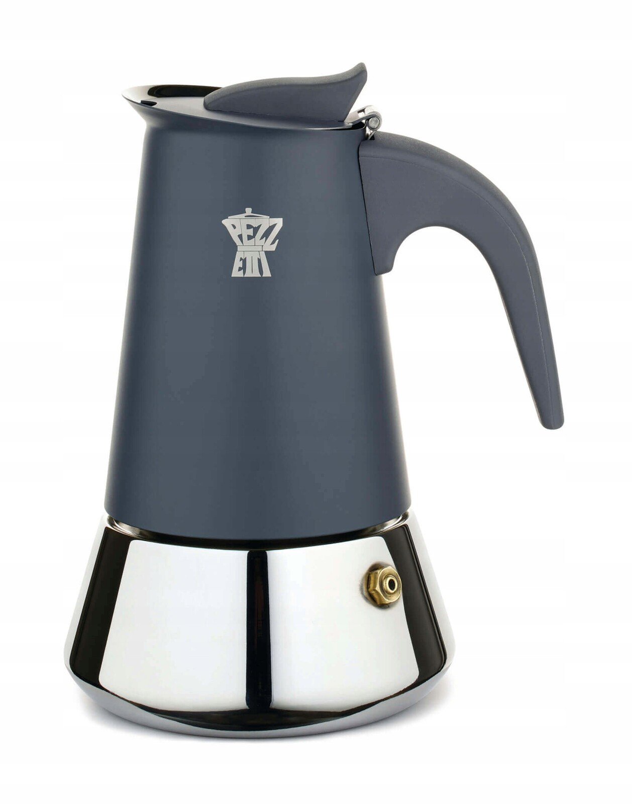 Pezzetti Steelexpress Smaltovaný ocelový kávovar (4 šálky) šedý