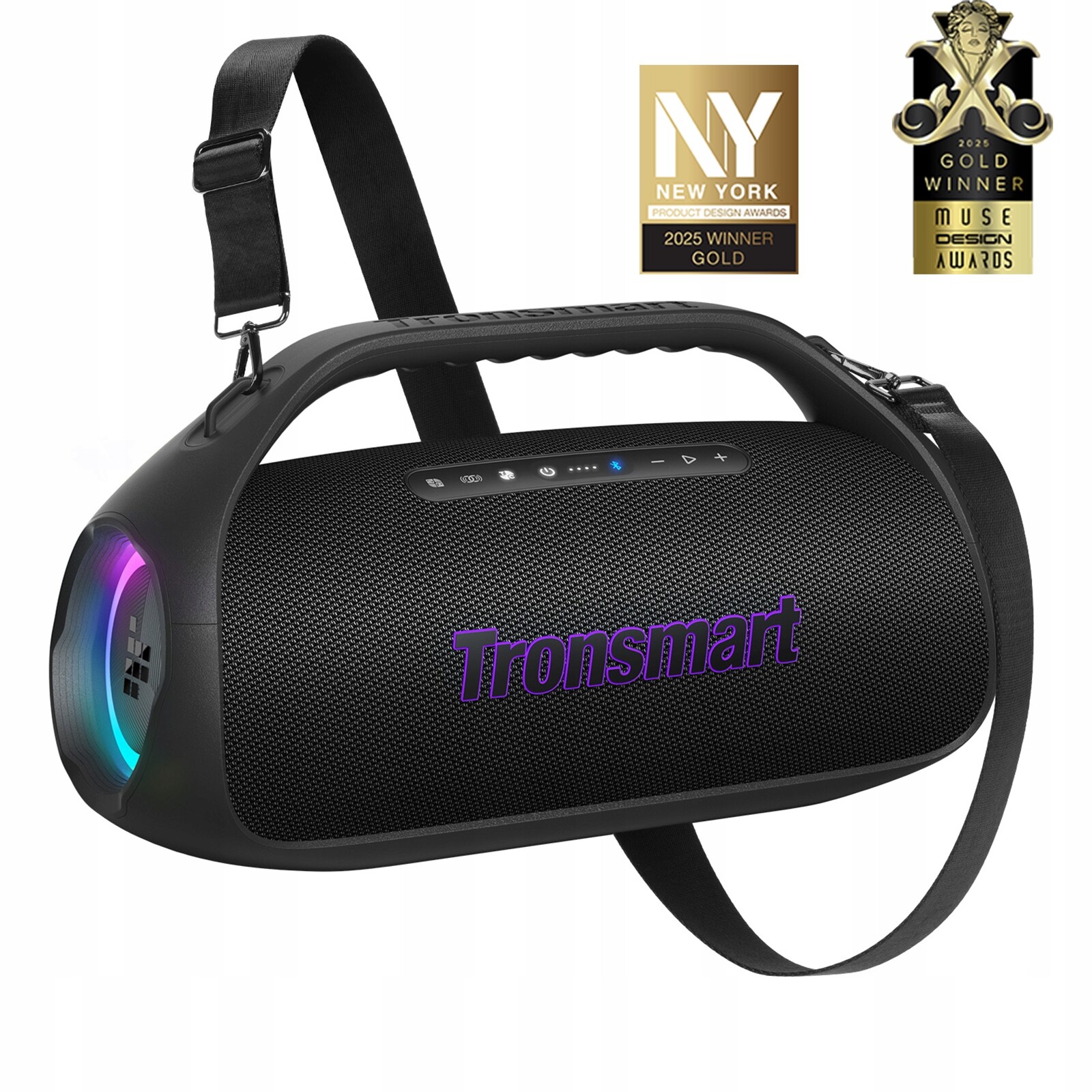Přenosný Bluetooth reproduktor Tronsmart Bang2 Párty 90W Mobilní černý