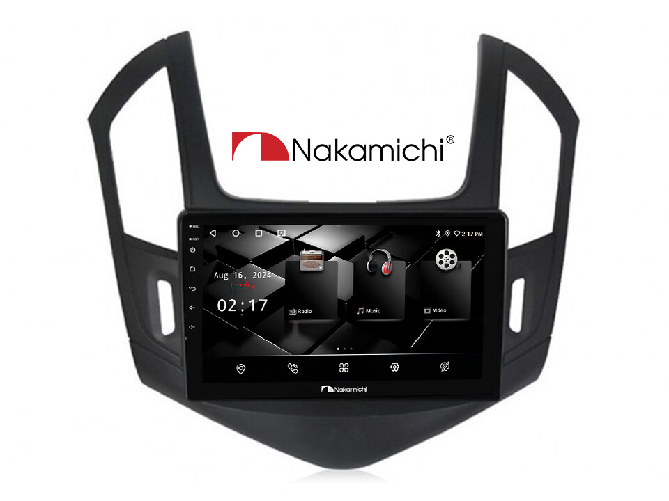 Nakamichi NAM5260 Chevrolet Cruze 09-14 2/32 Android, CarPlay, Bluetooth