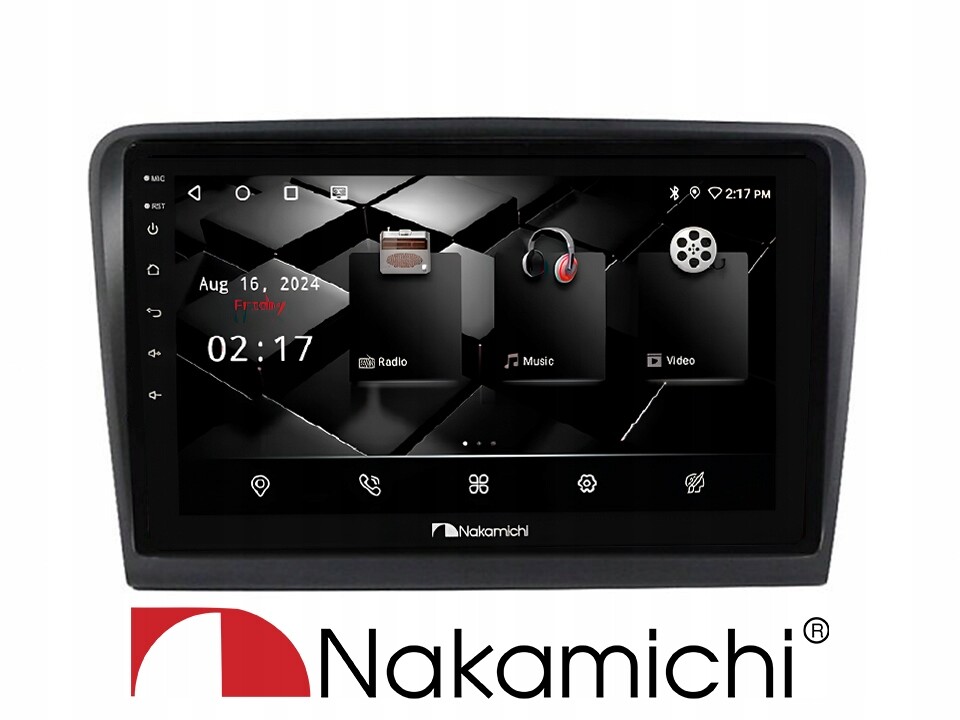 Nakamichi NAM5260 Škoda Superb 2 2008-2015 2/32 Android,CarPlay,Bluetooth