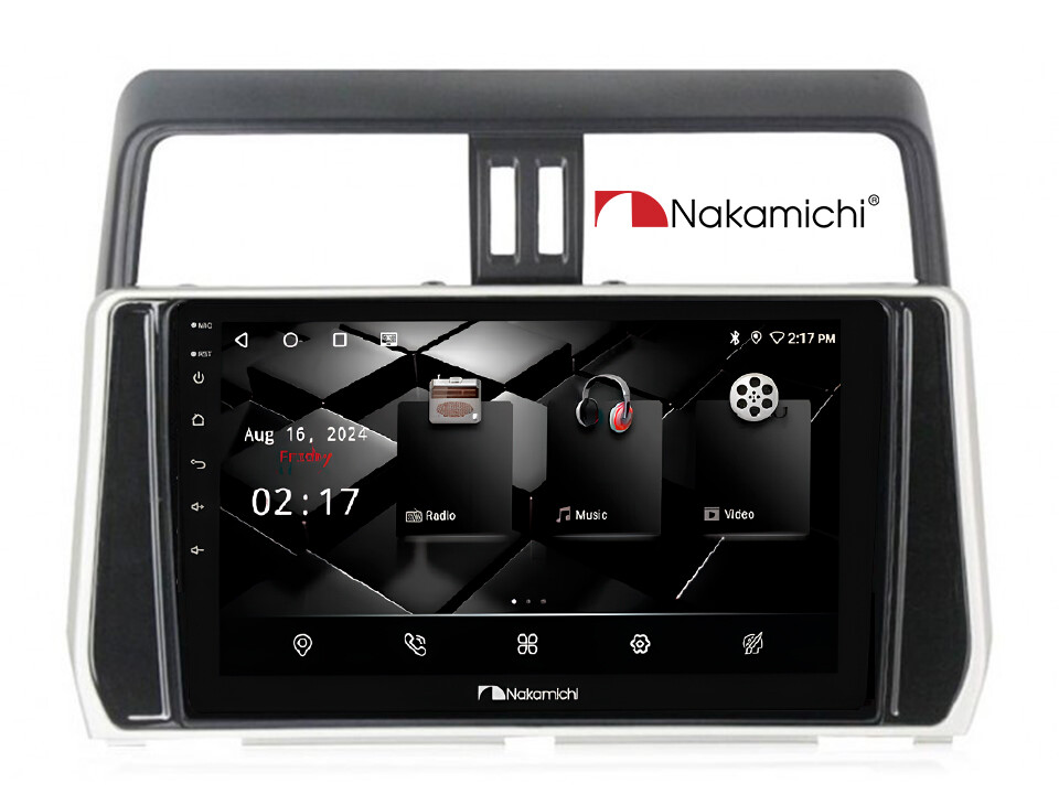 Nakamichi NAM5260 Toyota Prado 2017-2020 2/32 Android CarPlay Bluetooth
