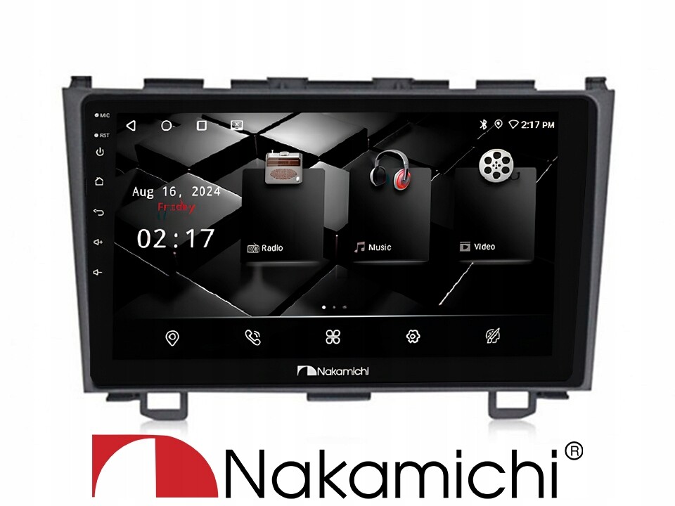 Nakamichi NAM5260 Honda Crv 2006-2011 2/32 Android, CarPlay, Bluetooth