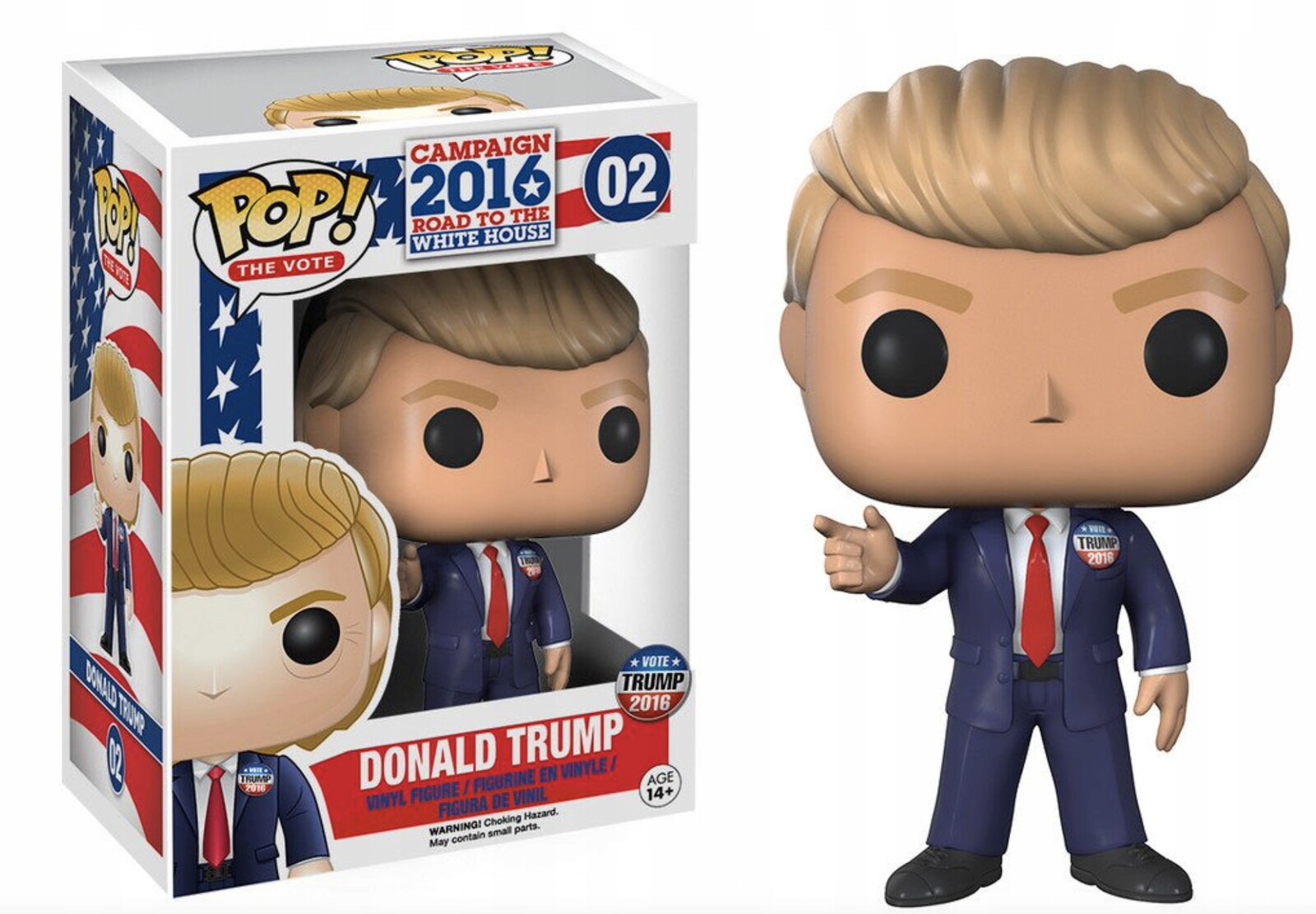 Donald Trump Prezident Usa 2025 figurka Funko