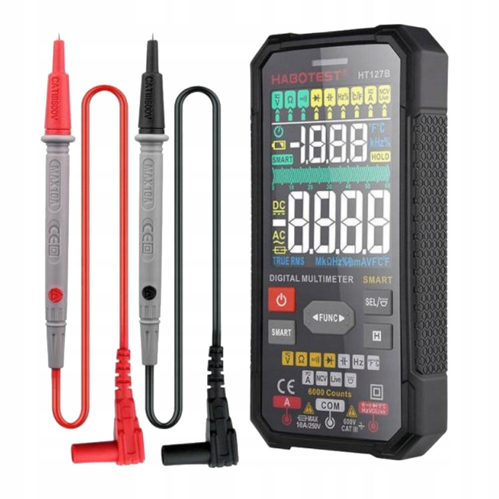 Univerzální Digitální Multimetr Habotest Ncv HT127B