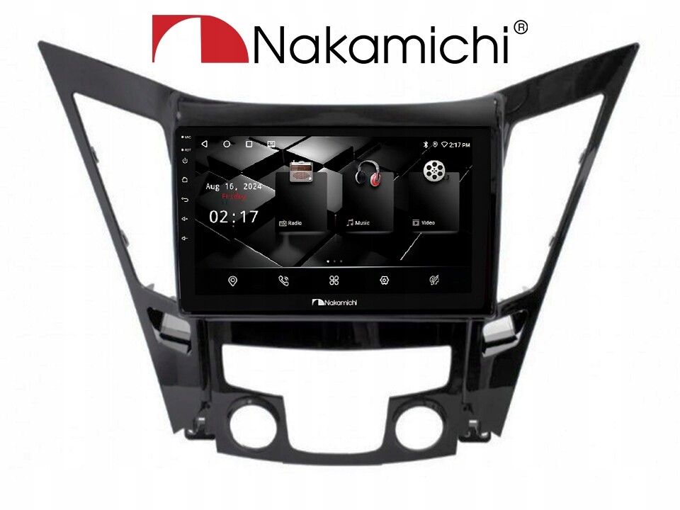 Nakamichi NAM5260 Hyundai Sonata Yf 10-13 2/32 Android, CarPlay, Bluetooth