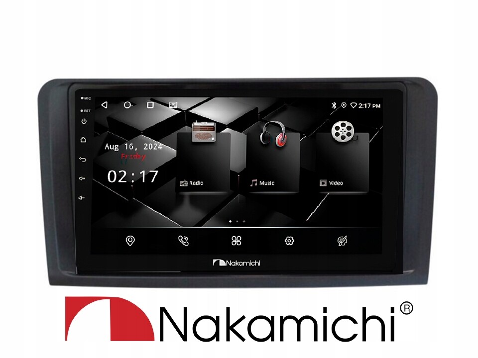 Nakamichi NAM5260 Benz třídy ML 2006-10 2/32 Android, CarPlay, Bluetooth