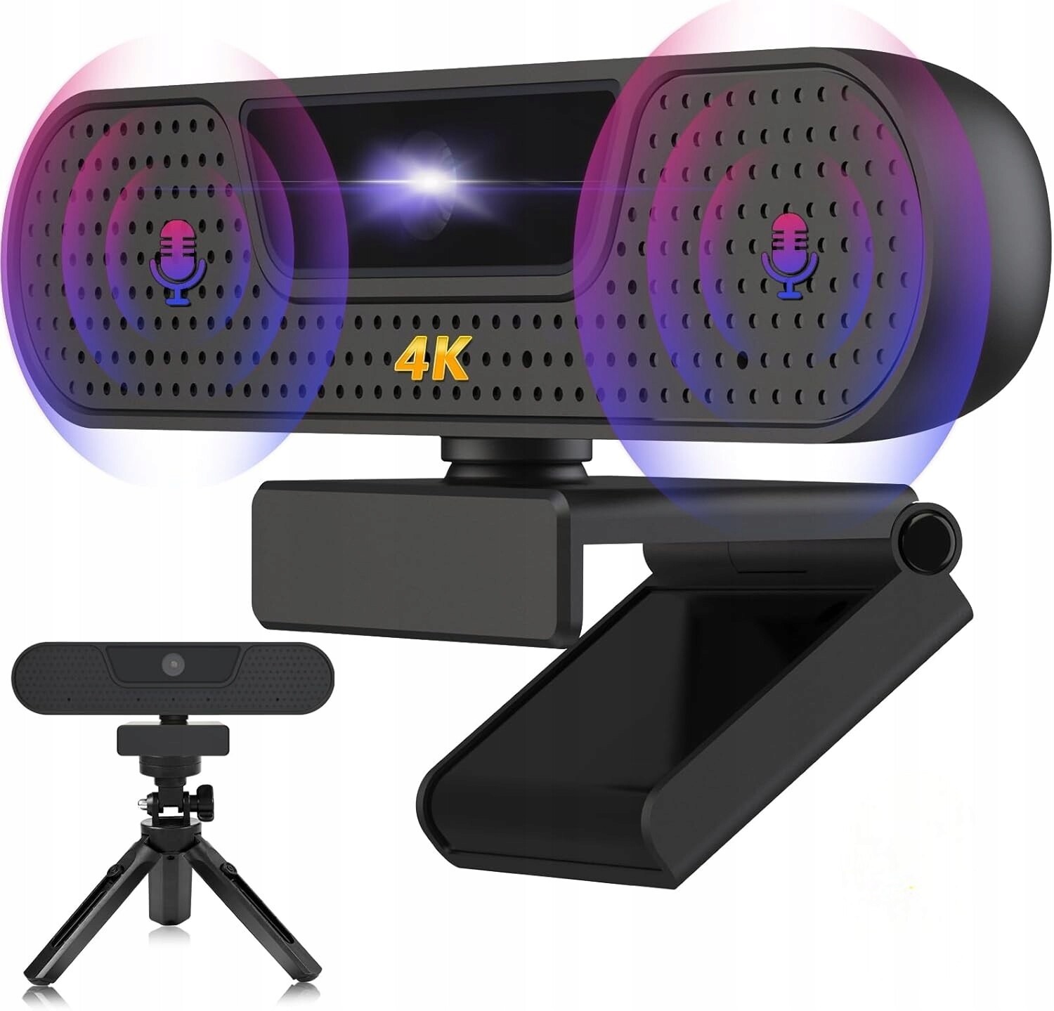 Internetová kamera 4K Uhd Vizolink W8GS Pc kamera s mikrofonem pro streamování