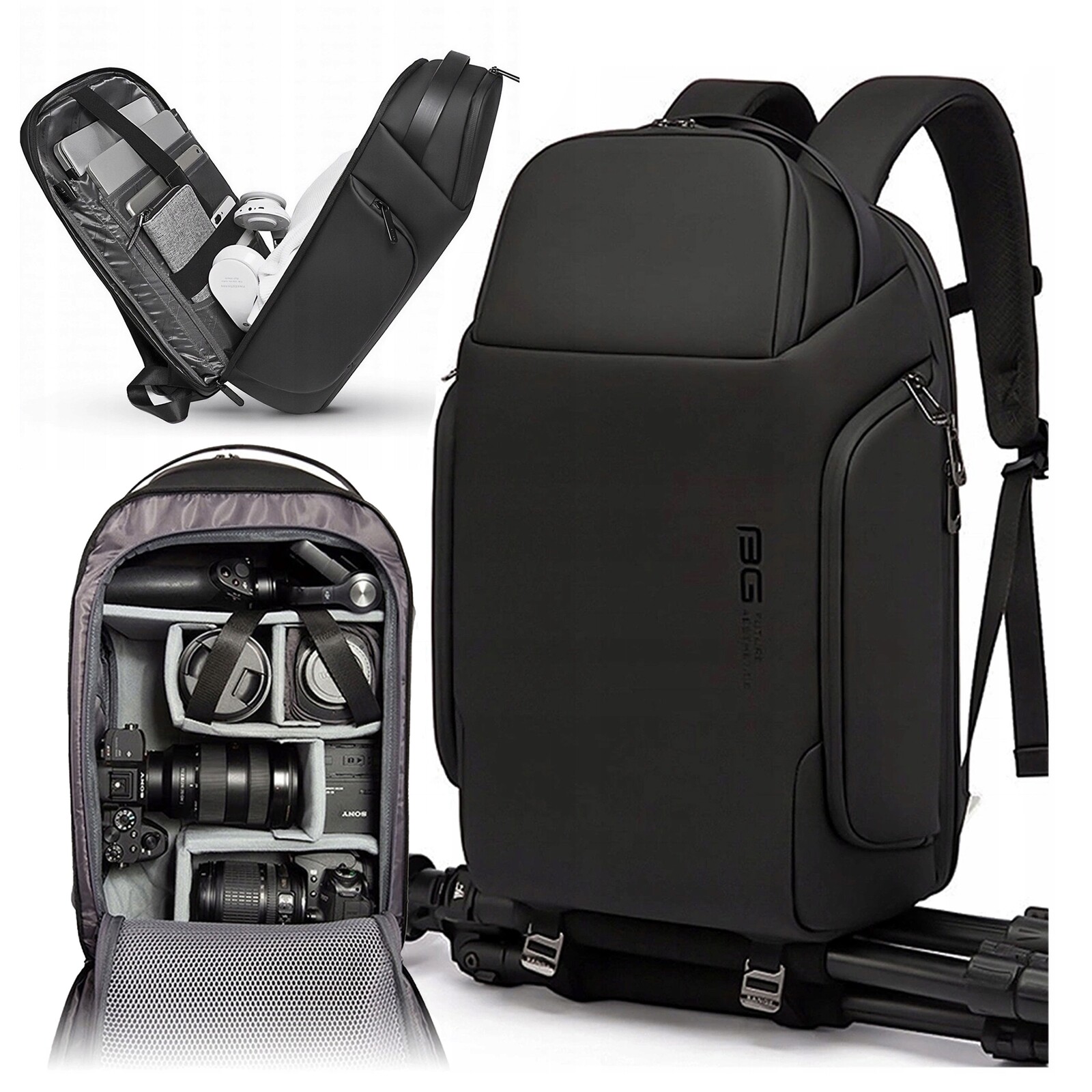Velký Batoh na fotoaparát a kameru Tablet Dslr Stativ Drona Bange