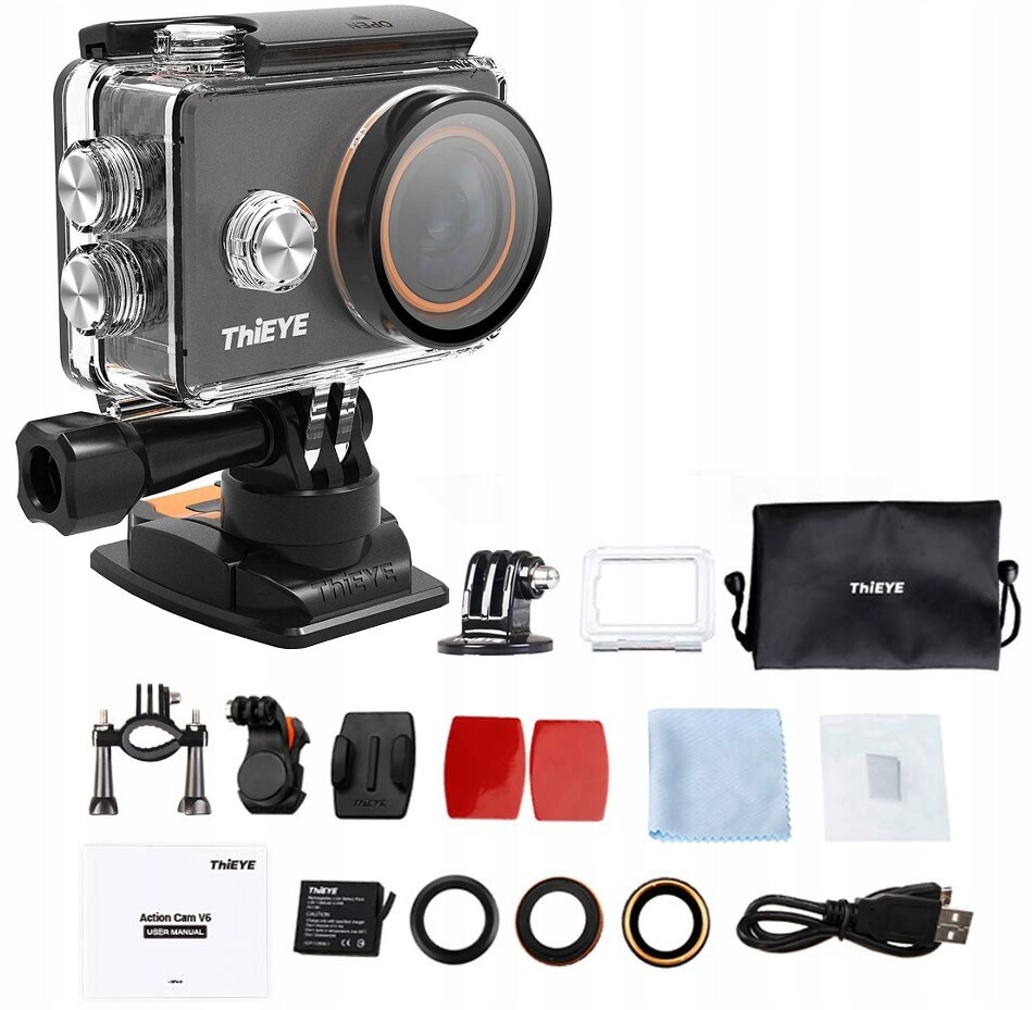 ThiEYE V5S Sportovní Kamera 4K Set