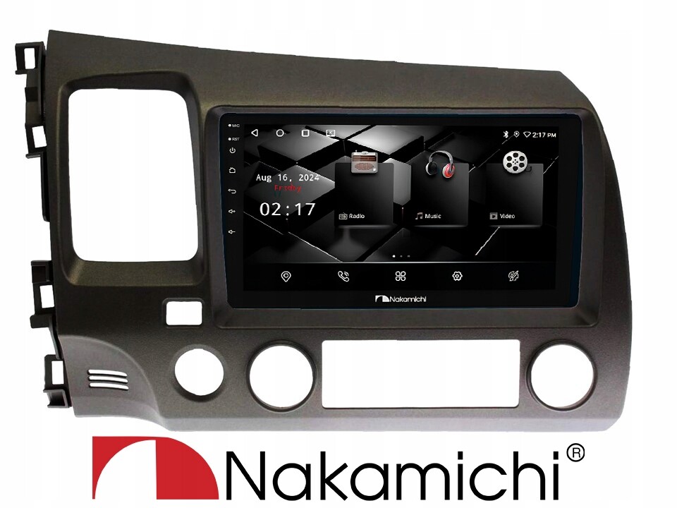 Nakamichi NAM5260 Honda Civic 2008-2011 2/32 Android, CarPlay, Bluetooth