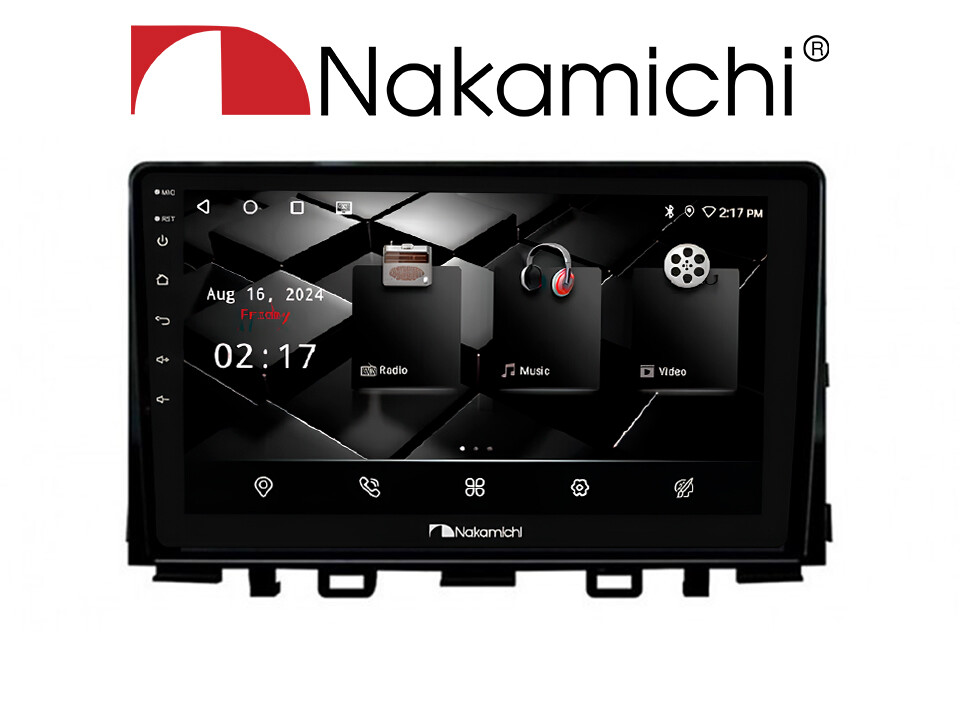 Nakamichi NAM5260 Kia Rio 2017-2019 2/32 Android, CarPlay, Bluetooth, Gps
