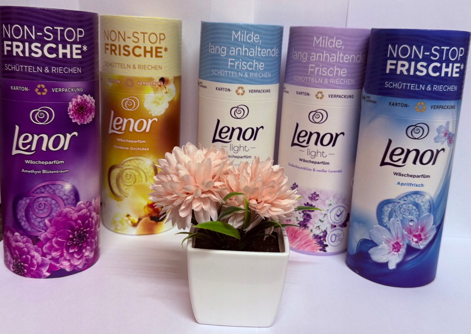 Sada Lenor Perliček Vonné Granule 5 Kusů *160 G Originální z Německa