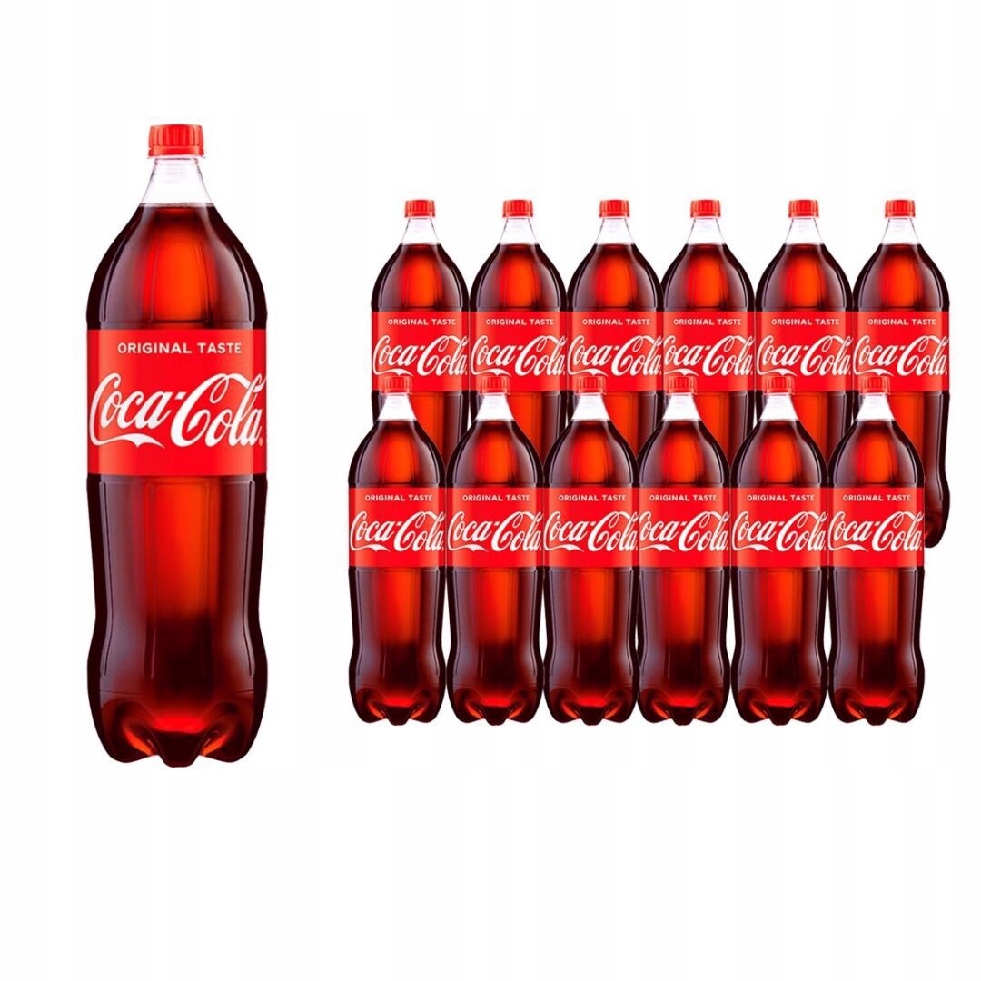 Coca-Cola Sycený nápoj 2 l x 12 kusů