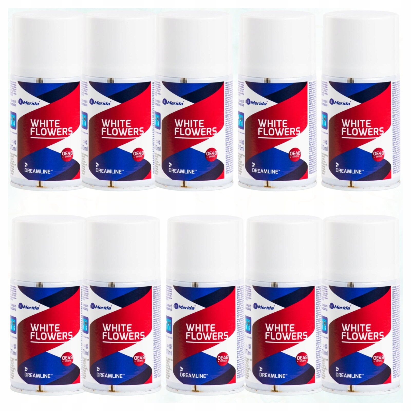 Merida Osvěžovač Vzduchu White Flowers 10 Ks 250 ML Květinový