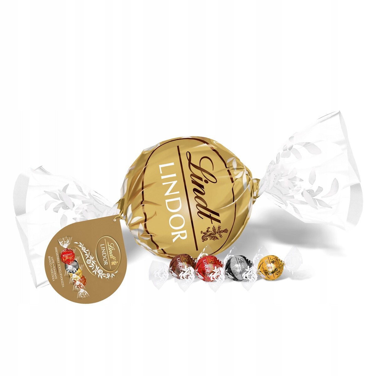 Lindor Maxi Pralinek směs různých druhů 550g