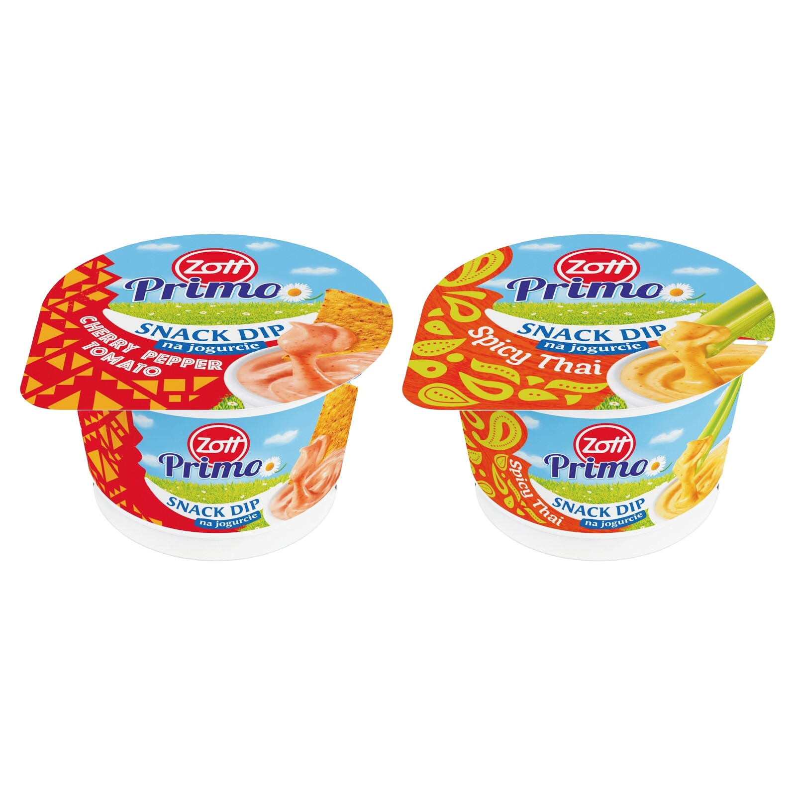 Zott Primo Snack Dip Omáčka na jogurtu 20x100 g