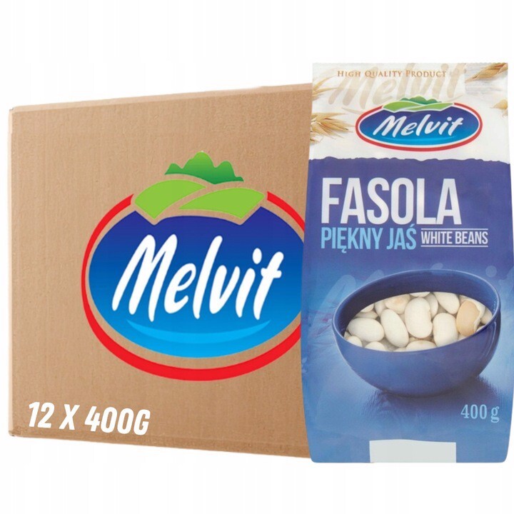 Melvit Fazole Krásný Jeníček 400 g x 12 kusů