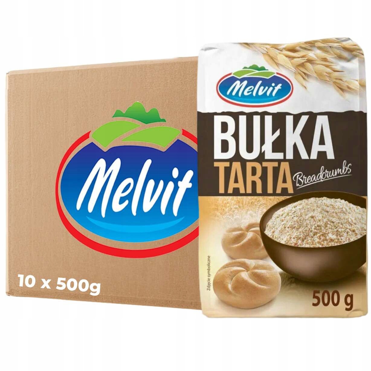 Melvit Strouhanka 500 g x 10 kusů