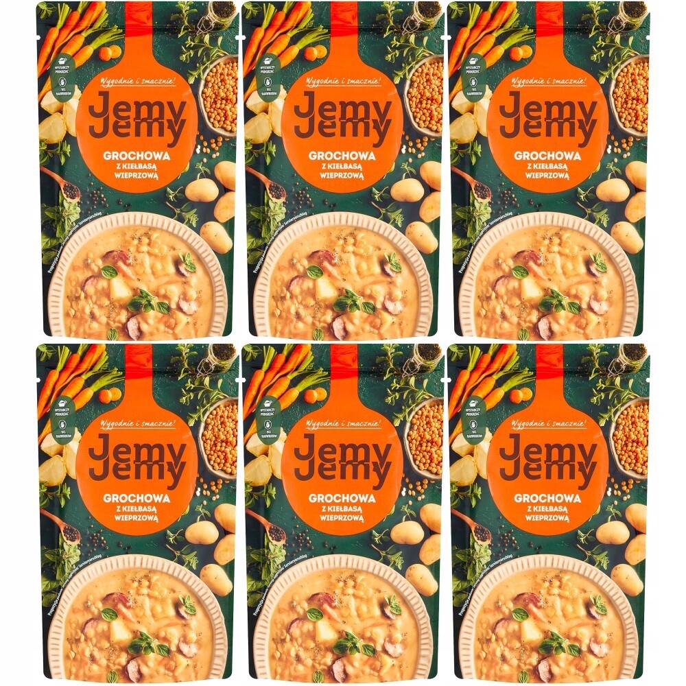 Jíme Grochowa s vepřovou klobásou 450 g x 6 kusů