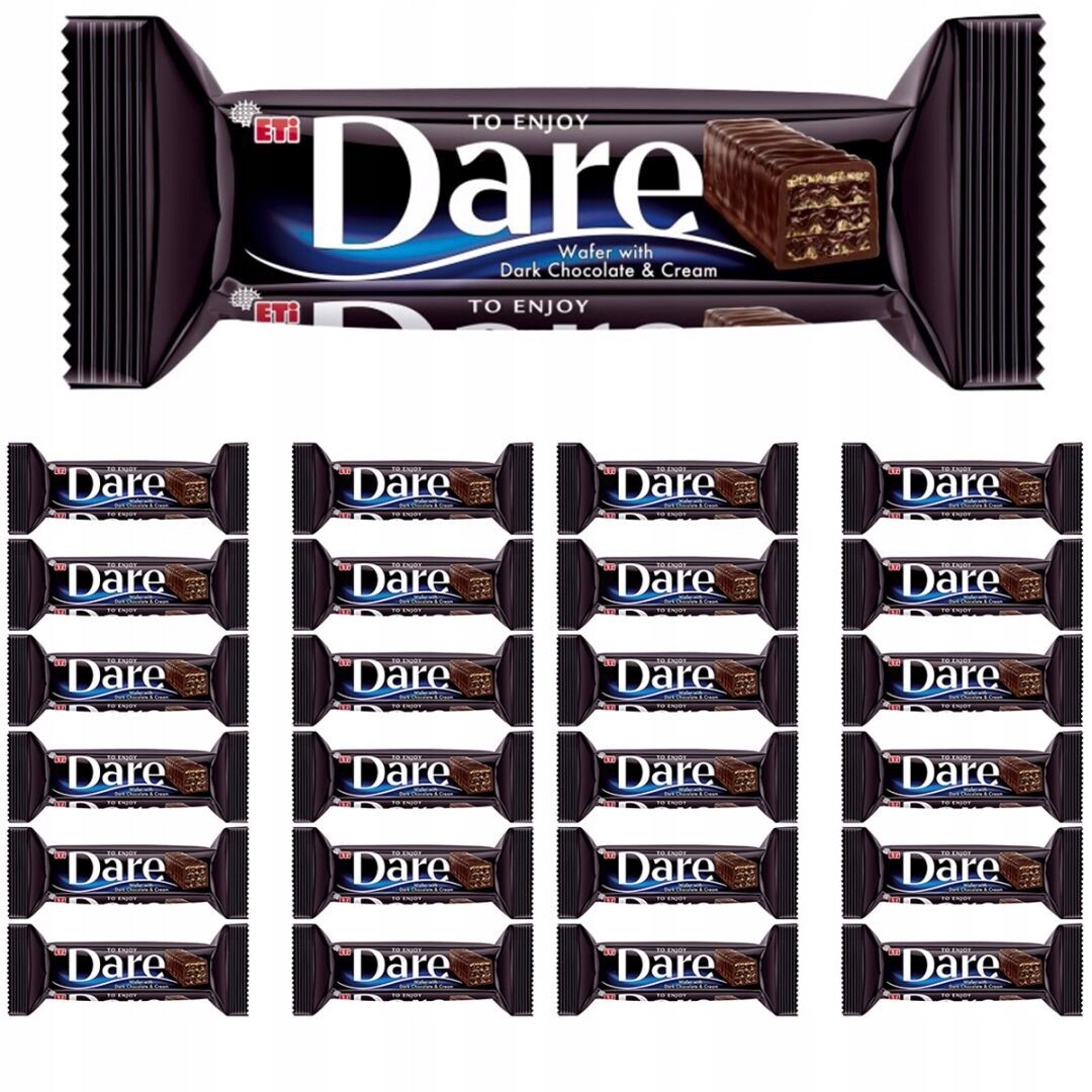 Eti Dare Oplatka v čokoládě s čokoládovým krémem 50 g x 24 kusů