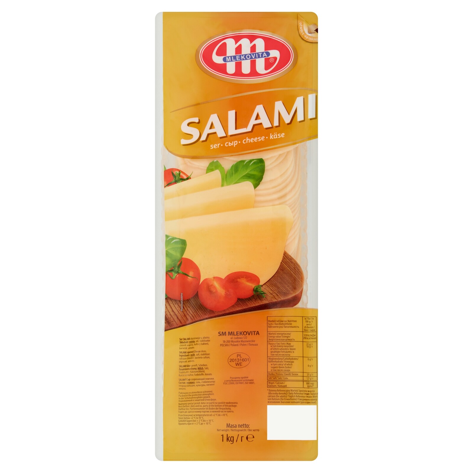Mlekovita Salami sýr 1 kg