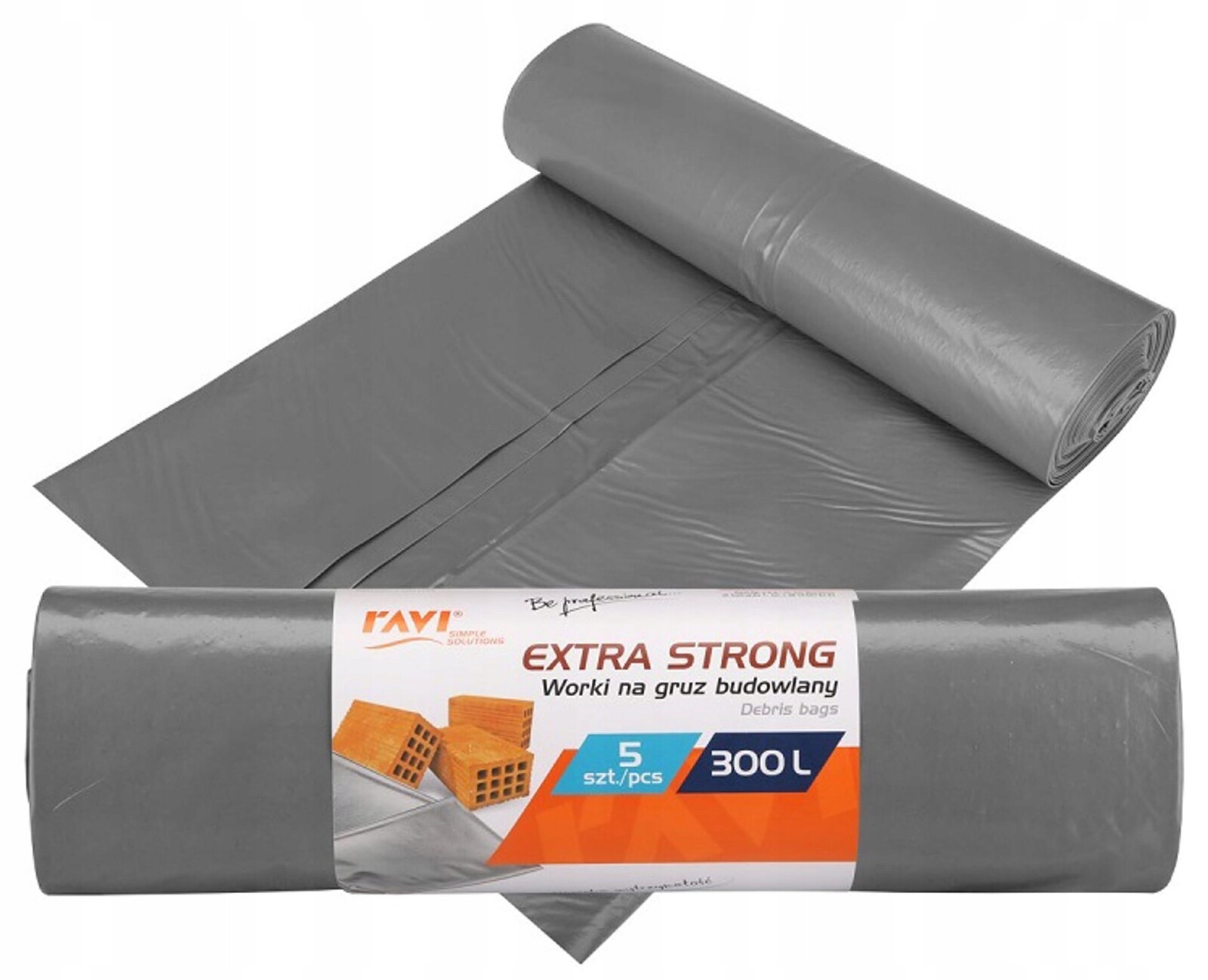 Sáčky na suť 300L 5 kusů Ravi Extra Strong