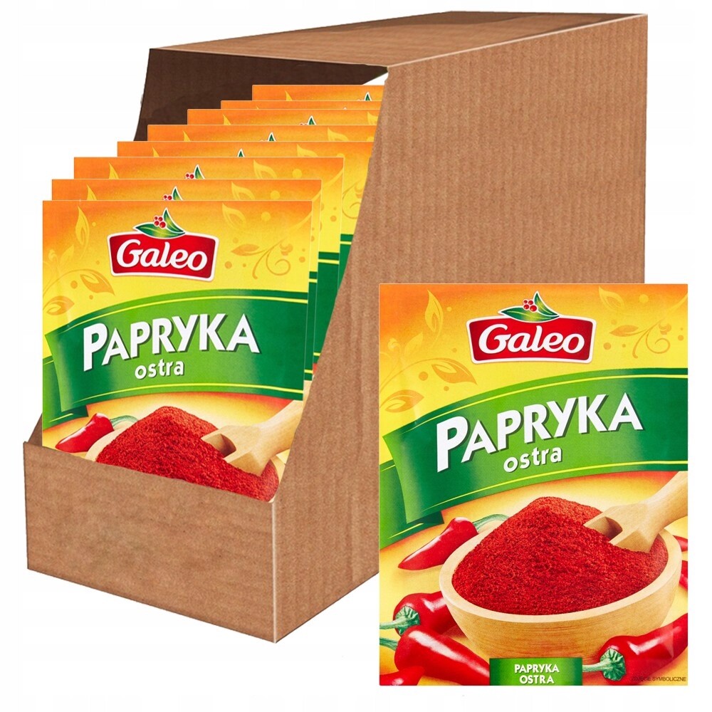 Galeo Koření Paprika pálivá 16 g x 20 kusů