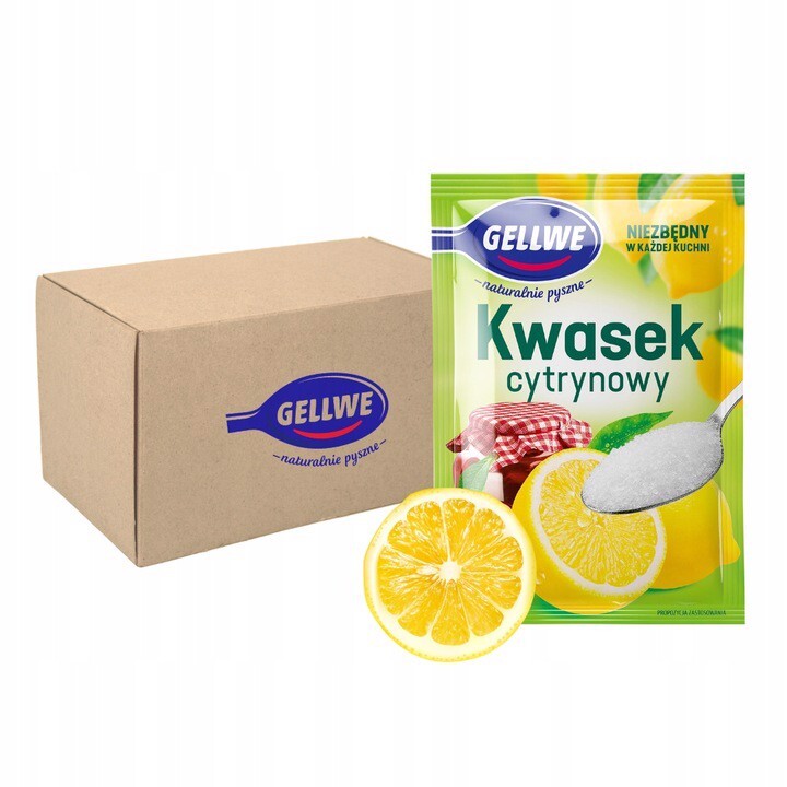 Gellwe Kyselina citrónová 20 g x 25 kusů