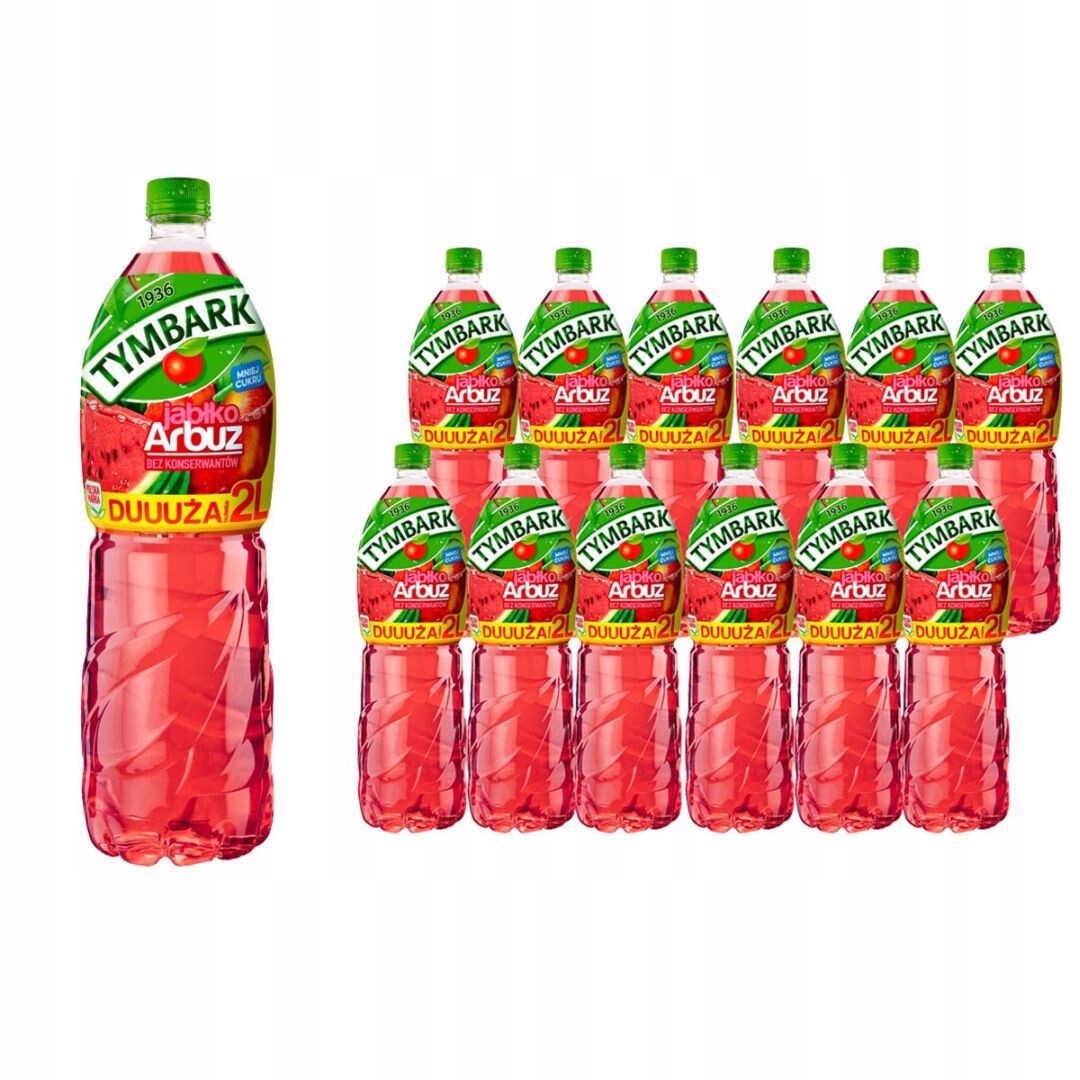 Tymbark Nápoj jablko meloun 2 l x 12 kusů